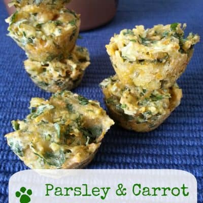 Parsley Carrot Dog Treats Recipe