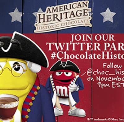 #ChocolateHistory #TwitterParty 11/11