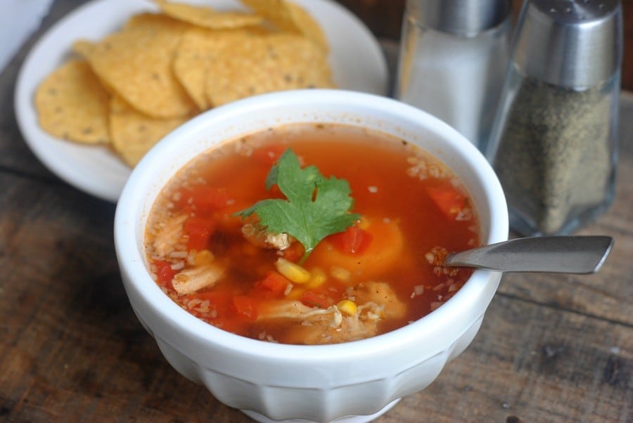 Chicken Tortilla Soup Recipe - This Mama Loves