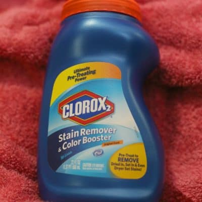Getting stains out of clothes