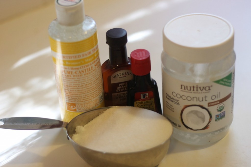 coconut citrus scrub ingredients