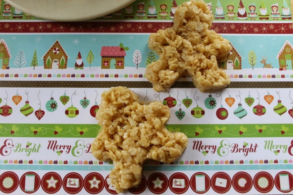 gingerbread rice krispies horizontal