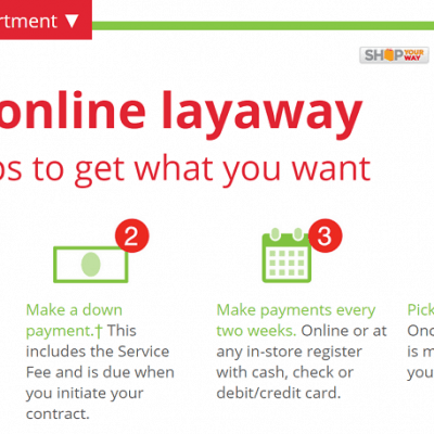 Kmart Layaway now Online