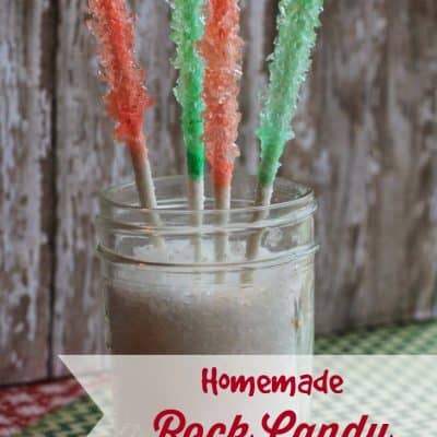 Homemade Rock Candy