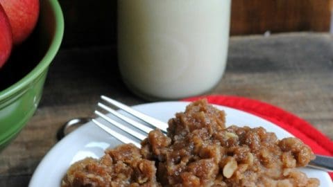 Slow Cooker Apple Crisp