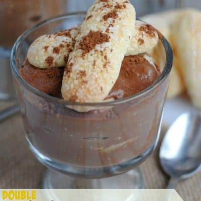 Double Chocolate Tiramisu Recipe