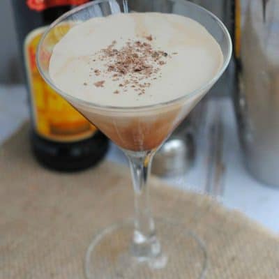 Chocolate Tiramisu Martini