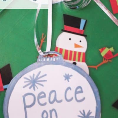 DIY Ornament Gift Tag