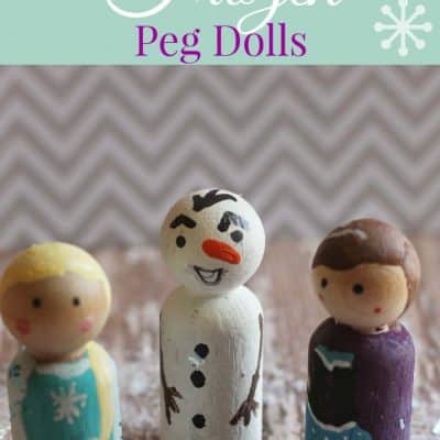 Frozen Peg Dolls Craft