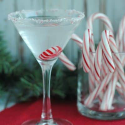 Peppermint Martini (Candy Cane Martini)