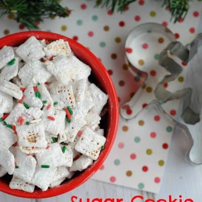 Sugar Cookie Puppy Chow Recipe