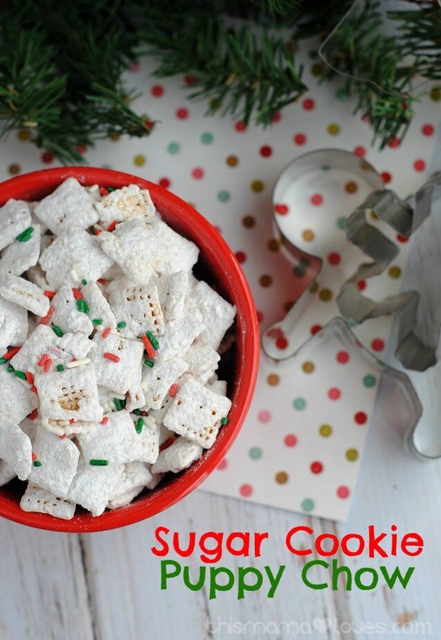 Sugar Cookie Puppy Chow Recipe