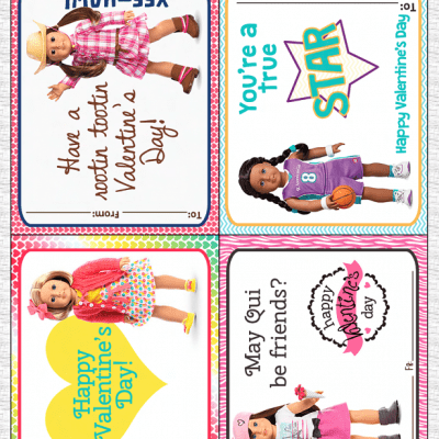 American Girl Valentines