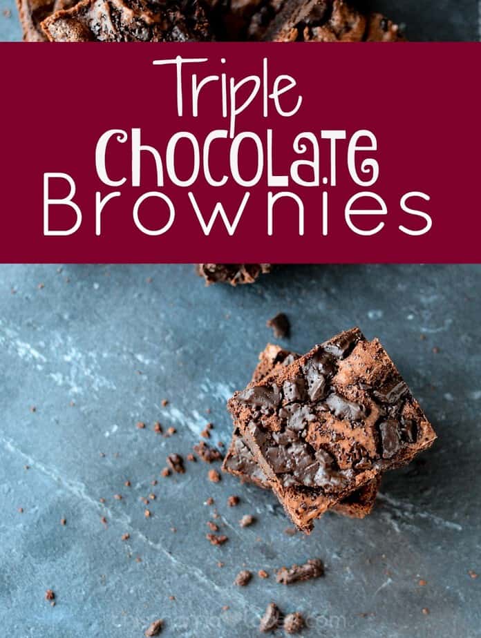 Triple Chocolate Brownies (Good for you!) This Mama Loves