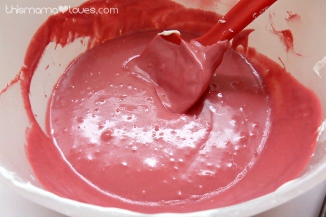 Red Velvet Valentine Fudge