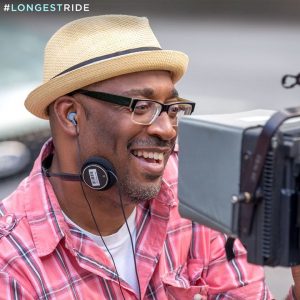 On set with The Longest Ride cast - This Mama Loves