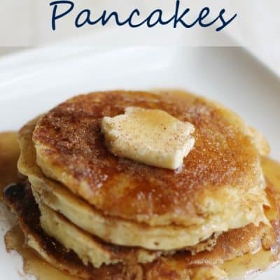 Snickerdoodle Pancakes