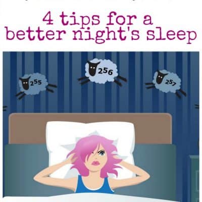 Struggle with Insomnia? Here Are Four Tips for A Better Night’s Sleep