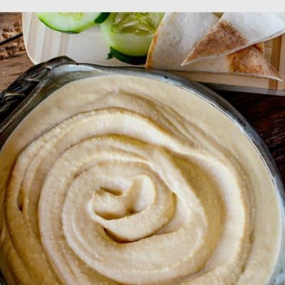 Tahini Hummus Recipe- the perfect dip!