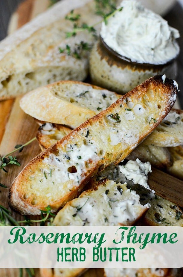 Rosemary Thyme Herb Butter 9