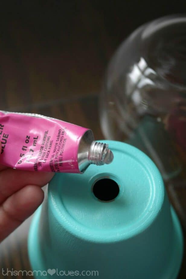 Flower Pot Candy Jar This Mama Loves