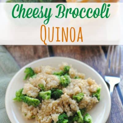 Cheesy Broccoli Quinoa