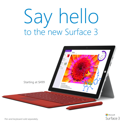 4 Reasons to get Surface 3 for Students