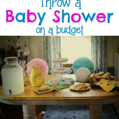 Baby Shower on a Budget