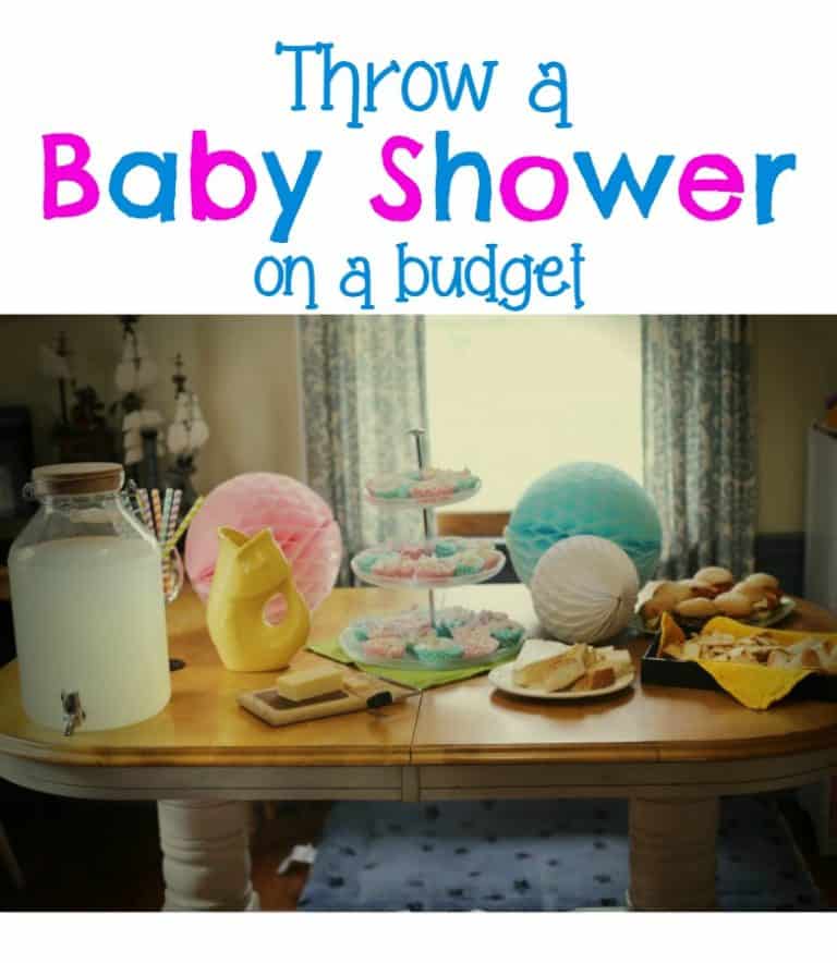 Baby Shower on a Budget This Mama Loves