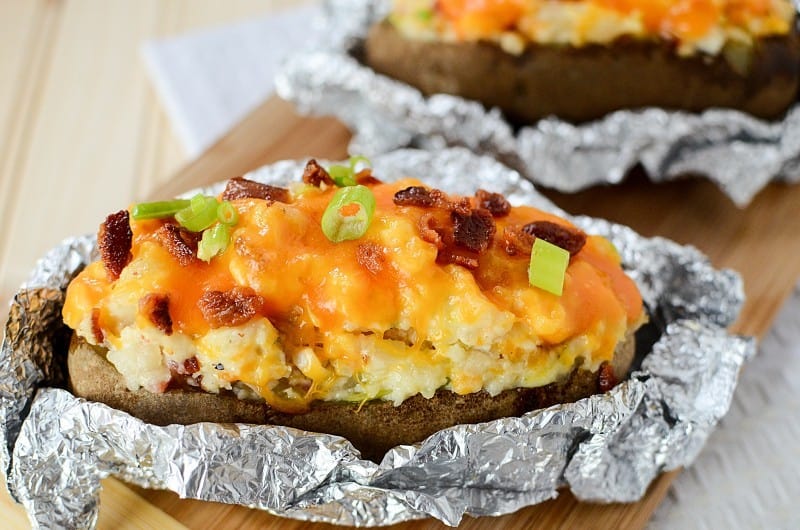 Twice Baked Potatoes- This Mama Loves