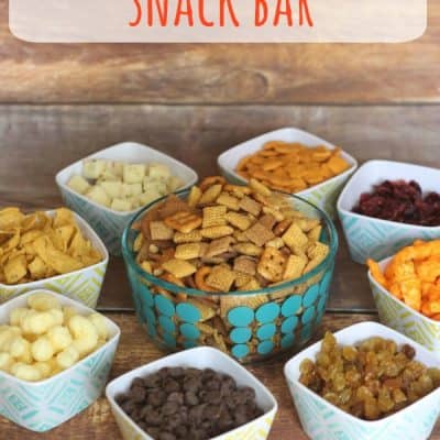 Chex Party Mix Snack Bar