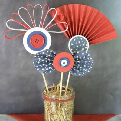 Red, White & Blue Patriotic Paper Craft