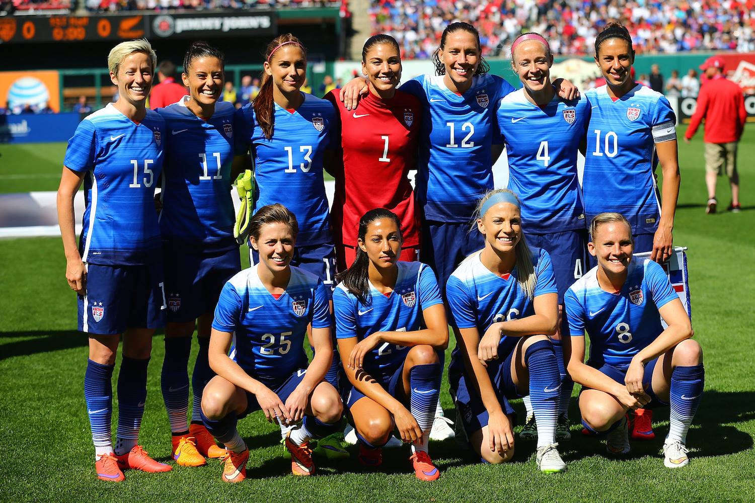 US Soccer surprises Women's Soccer Team for Mother's Day ...