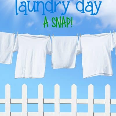 5 Ways to Make Laundry Day a Snap