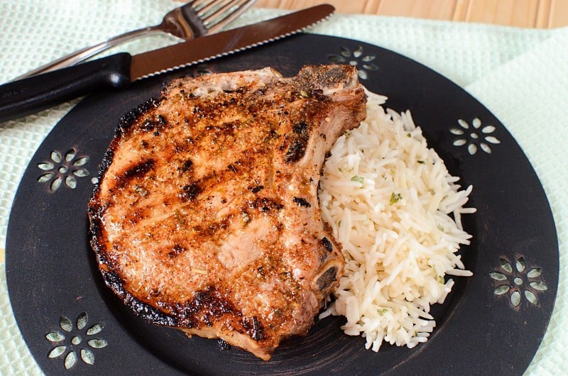 mojito lime porterhouse pork chops recipe/thismamaloves