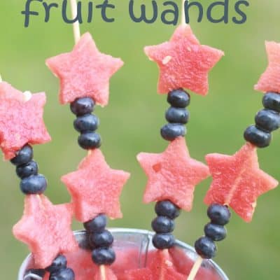 July 4th Fruit Wands