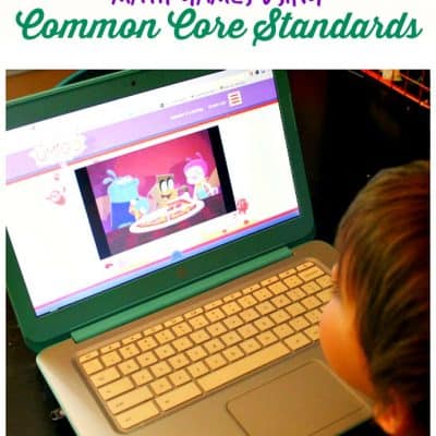 Math games using Common Core Standards