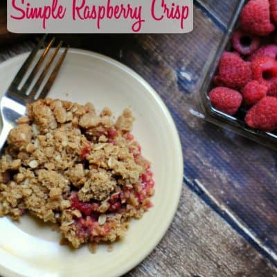 Simple Raspberry Crisp Recipe