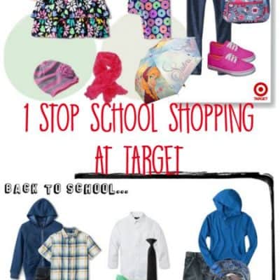 Back-to-school shopping Is easy at Target