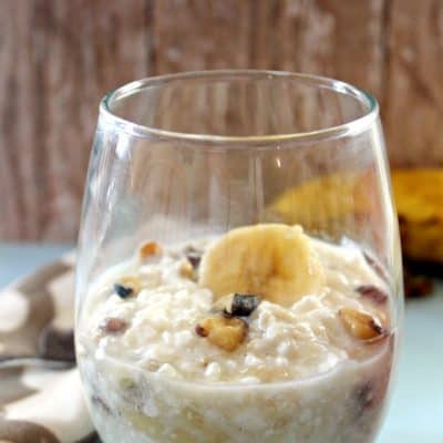 Banana Nut Bread Breakfast Bowl