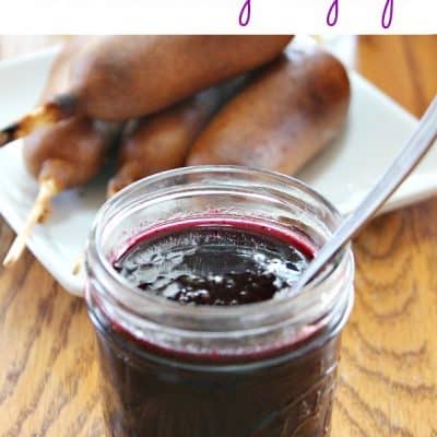 Homemade Blueberry Syrup