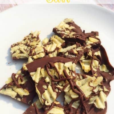 Chocolate Potato Chip Bark