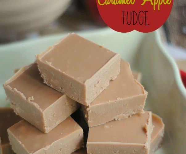 This caramel apple fudge is so decadent and rich, and no one will believe you made it with just 2 ingredients!