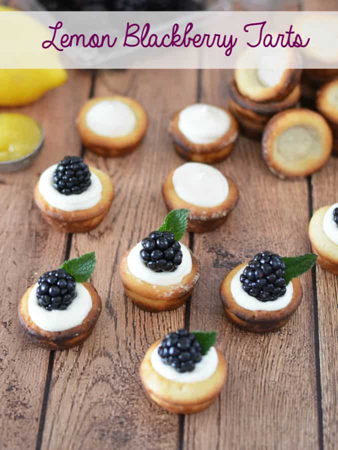 lemon-blackberry-tarts