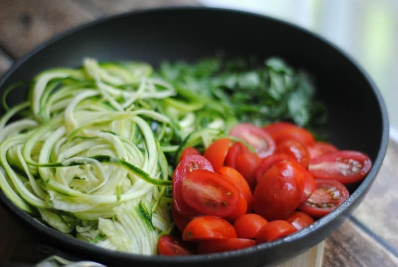 parm zucchini zoodles ingredients