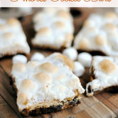 S’mores Cookie Bars