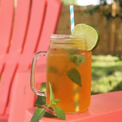 teajito mocktail beverage