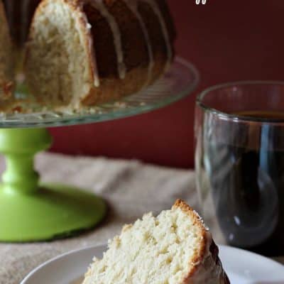 Coffee Glazed Coffee Cake