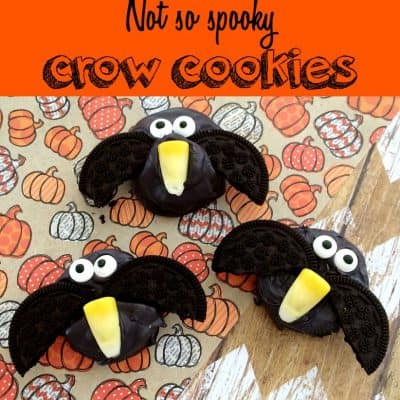 Chocolate Covered Crow Cookies