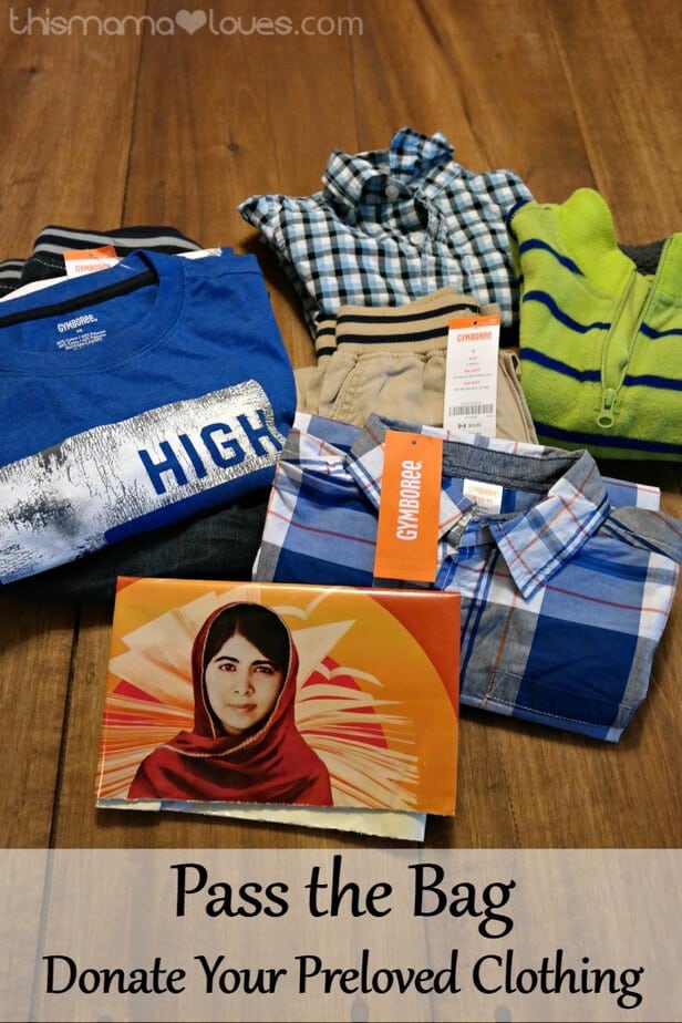 Pass the Bag to Donate Your Preloved Clothing This Mama Loves